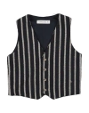Manuel Ritz Toddler Boy Tailored Vest Midnight Blue Size 6 Cotton, Polyester In Blue