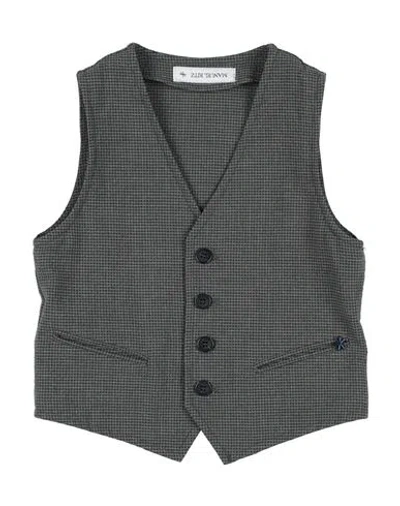 Manuel Ritz Babies'  Toddler Boy Tailored Vest Military Green Size 4 Polyester, Viscose, Elastane