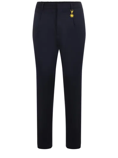 Manuel Ritz Trousers In Blue