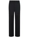 Manuel Ritz Trousers In Wool Blend In Black