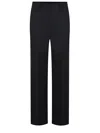 Manuel Ritz Trousers In Wool Blend In Black
