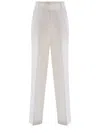 Manuel Ritz Casual Trousers In Off White