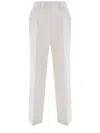 MANUEL RITZ TROUSERS MANUEL RITZ MADE OF WOOL CANVAS