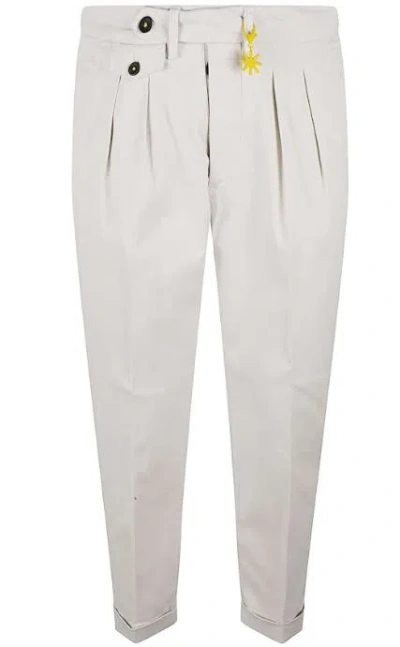 Manuel Ritz Trousers In White