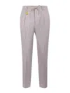 Manuel Ritz Trousers In Neutral