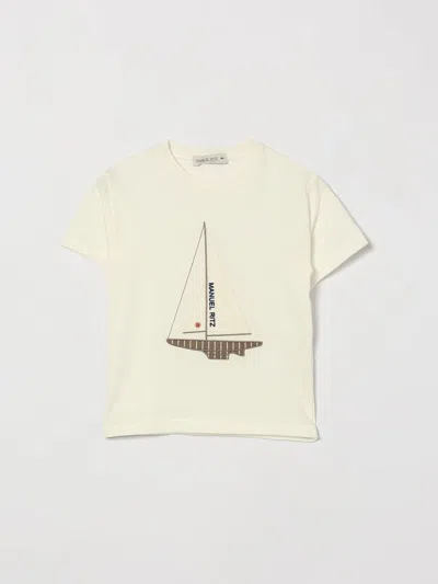Manuel Ritz T-shirt Kids In Neutral