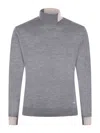 Manuel Ritz Turtleneck In Grigio Melange