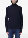 Manuel Ritz Turtleneck Sweater In Blue