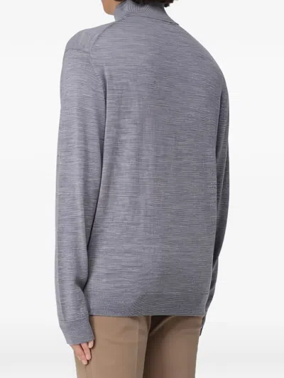 Manuel Ritz Turtleneck Sweater In Gray