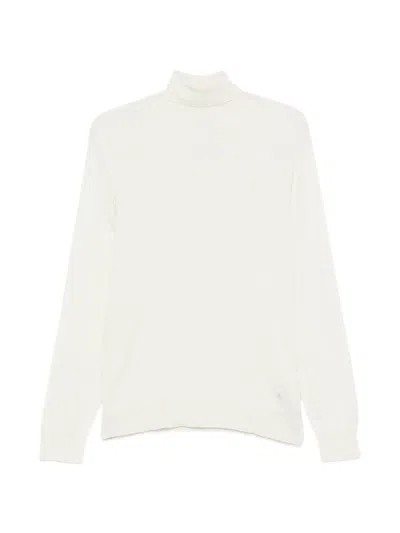 Manuel Ritz Turtleneck Sweater In White