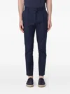 Manuel Ritz Two-button Patch-pocket Suit In Blue