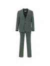 Manuel Ritz Two-button Suit In Multi