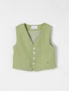 Manuel Ritz Vestcoat  Kids Color Cedar In Cedar