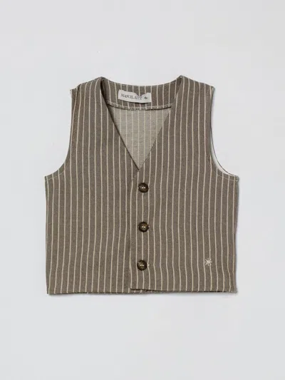 Manuel Ritz Waistcoat Kids  In Blue