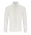 Manuel Ritz White Patterned Shirt In White