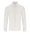 Manuel Ritz White Patterned Shirt In White