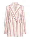 Manuel Ritz Suit Jackets In Pink