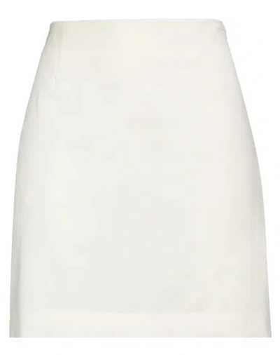 Manuel Ritz Mini Skirt  In Crema