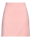 Manuel Ritz Woman Mini Skirt Pink Size 8 Virgin Wool In Pink