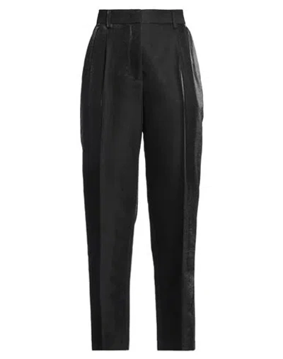 Manuel Ritz Woman Pants Black Size 4 Virgin Wool, Polyamide