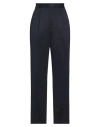 Manuel Ritz Woman Pants Midnight Blue Size 4 Viscose, Polyamide, Elastane
