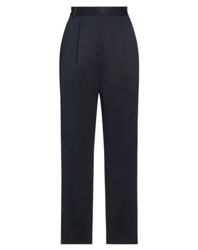Manuel Ritz Woman Pants Midnight Blue Size 4 Viscose, Polyamide, Elastane