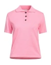 Manuel Ritz Woman Sweater Pink Size L Cotton