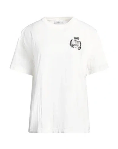 Manuel Ritz Woman T-shirt White Size M Cotton
