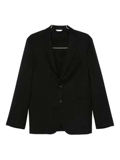 Manuel Ritz Wool Blazer In Black