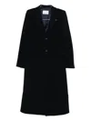 Manuel Ritz Wool-blend Coat In Black