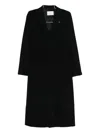 Manuel Ritz Wool-blend Coat In Black