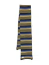 Manuel Ritz Wool-blend Scarf In Brown