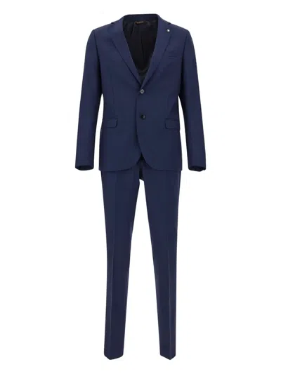 MANUEL RITZ WOOL SINGLE-BREASTED SUIT