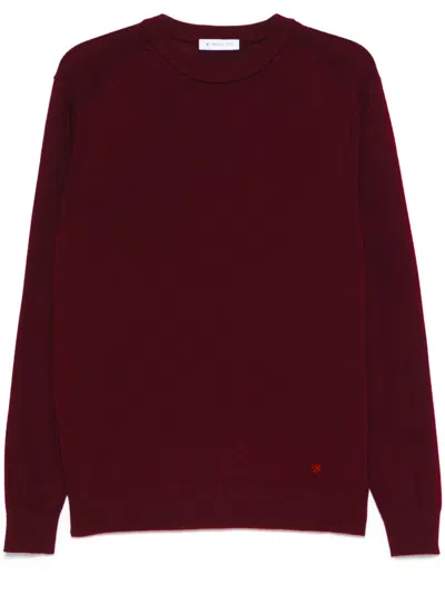 Manuel Ritz Wool Sweater In Red