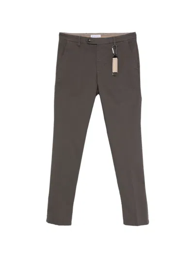 Manuel Ritz Hose Mit Reissverschluss In Brown