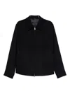 Manuel Ritz Zip-up Jacket In Black
