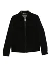 Manuel Ritz Zip-up Jacket In Black