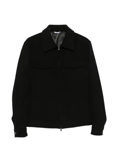 Manuel Ritz Zip-fastening Bomber Jacket In Black