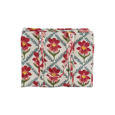 Manuela Cabrales Women's Mendelii Block Print Tote Bag