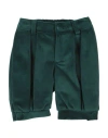 Manuell & Frank Enfant Newborn Boy Pants Dark Green Size 3 Polyester In Green