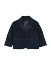 Manuell & Frank Newborn Boy Blazer Midnight Blue Size 3 Cotton