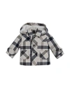 Manuell & Frank Newborn Boy Jacket Beige Size 0 Cotton, Pes - Polyethersulfone In Beige