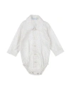 Manuell & Frank Newborn Boy Shirt Beige Size 3 Cotton, Elastane In Beige