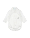 Manuell & Frank Newborn Boy Shirt White Size 3 Cotton, Elastane In White