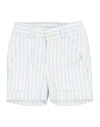 Manuell & Frank Newborn Boy Shorts & Bermuda Shorts Sky Blue Size 3 Acrylic, Viscose, Polyester In Blue