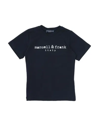 Manuell & Frank Babies' T-shirts In Blue