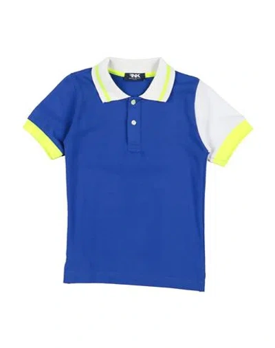 Manuell & Frank Babies'  Toddler Boy Polo Shirt Blue Size 6 Cotton, Elastane