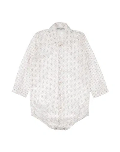 Manuell & Frank Babies'  Toddler Boy Shirt White Size 3 Cotton, Elastane