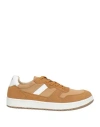 MANUFACTURE D'ESSAI MANUFACTURE D'ESSAI MAN SNEAKERS CAMEL SIZE 9 TEXTILE FIBERS