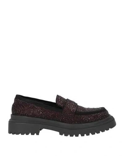 Manufacture D'essai Woman Loafers Black Size 10 Leather